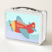 Kute Little Airplane Boys Personated (Achterkant)