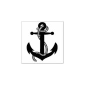 Kute Little Anchor Nautical Wedding Stationery Rubberstempel (Afrduk)