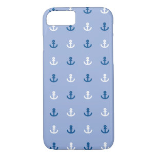Kute Little Anchor Pattern iPhone 8/7 Hoesje