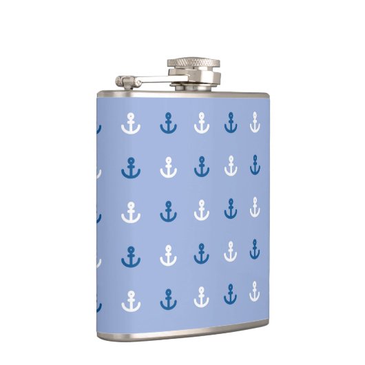 Kute Little Anchor Pattern Heupfles (Rechts)