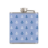 Kute Little Anchor Pattern Heupfles (Achterkant)