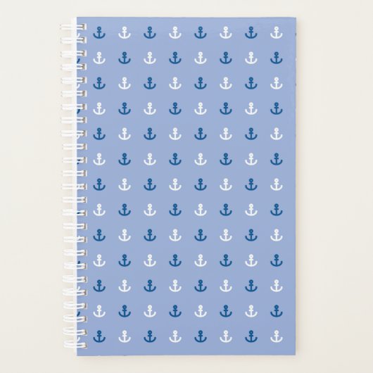 Kute Little Anchor Pattern Planner (Voorkant)