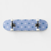 Kute Little Anchor Pattern Skateboard (Horizontaal)