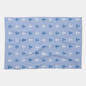 Kute Little Anchor Pattern Theedoek (Horizontaal)