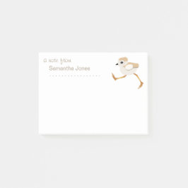 Kute Little Baby Sandpiper Piping Plover Post-it® Notes