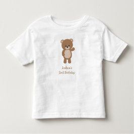 Kute Little Beer 2e verjaardag Kinder Shirts