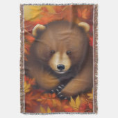 Kute Little Beer Throw Blanket Deken (Voorkant Verticaal)