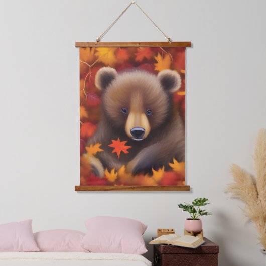 Kute Little Beer Wall Tapestry Hangend Wandkleed (Slaapkamer)