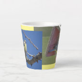 Kute Little Birds Design Latte Mok (Voorkant)