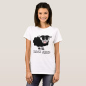 Kute Little Black Sheep T-shirt (Voorkant volledig)