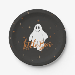 Kute Little Boo Halloween Baby shower Paper Borden Papieren Bordje