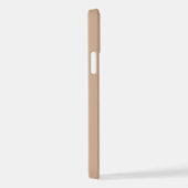 Kute Little Brown Beer met persoonlijke naam iPhone Hoesje (Rechterkant)