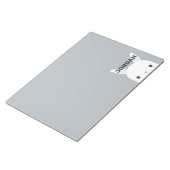 Kute Little Bunny Rabbit met persoonlijke naam Notitieblok (Schuin)