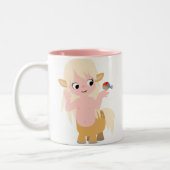 Kute Little Cartoon Centauress Mok (Links)
