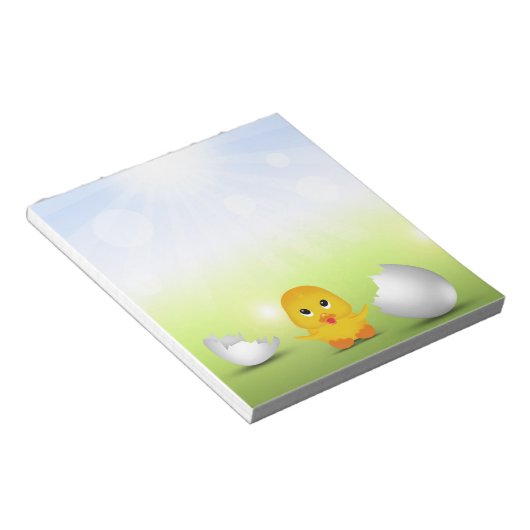 Kute Little Chick - Kinder Notitieblok (Schuin)