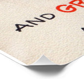 Kute Little Ducking Kerstmis Poster for Nursery (Hoek)