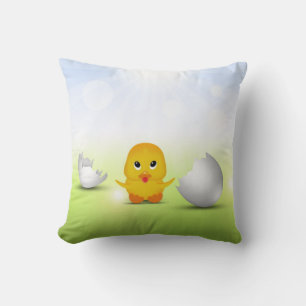 Kute Little Easter Chick - Pillow Kussen