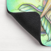 Kute Little Fish and Mermaid Fantasy Art Muismat (Hoek)