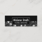 Kute Little Flowers Mini Visitekaartje (Voorkant)