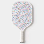 Kute Little Flowers Pickleball Paddle (Achterkant)