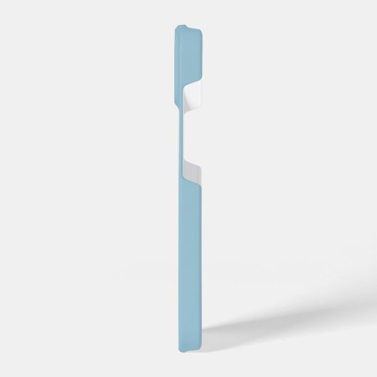 Kute Little Fox op Blue iPhone Hoesje (Linkerkant)