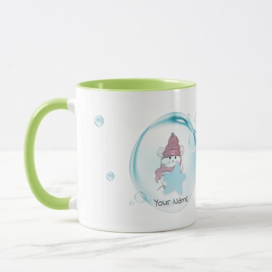 Kute Little Hamster "Worry less Live more" Mok (Links)