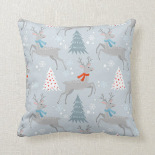 Kute Little Kerstpranking Deer Kussen