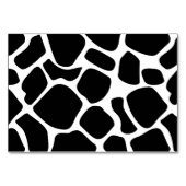 Kute Little Koe Baby shower Diaper Raffle Kaart (Achterkant)