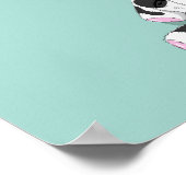 Kute Little Koe Baby shower Welcome Sign Poster (Hoek)