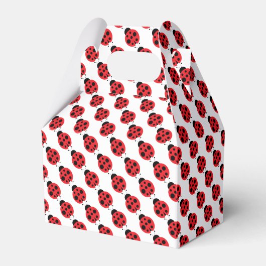 Kute Little Ladybug Party Favor Box Bedankdoosjes (Voorkant Zijde)