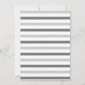 Kute Little Lamb met Balloons Birthday Party Kaart (Achterkant)