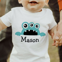 Kute Little Monster Baby Kind Personalized T-Shirt