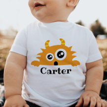 Kute Little Monster Baby Kind Personalized T-Shirt