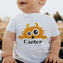 Kute Little Monster Baby Kind Personalized T-Shirt