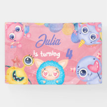 Kute Little Monster kids Birthday