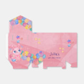 Kute Little Monster kinderen jarig Bedankdoosjes (Uitgevouwen)