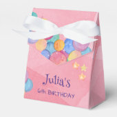 Kute Little Monster kinderen jarig Bedankdoosjes (Voorkant Zijde)