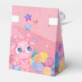 Kute Little Monster kinderen jarig Bedankdoosjes (Achterkant)