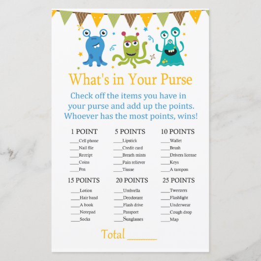 Kute Little Monsters Wat is er in je paardenspel? (Voorkant)