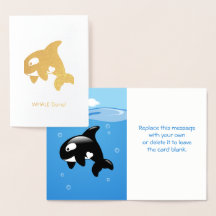 Kute Little Orca - Whale (Well) done