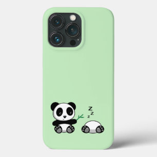 Kute Little Pandas on Green Case-Mate iPhone Case