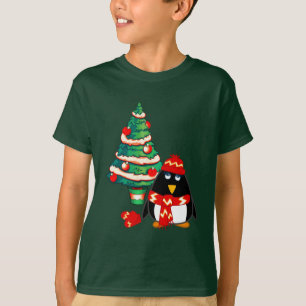Kute Little Penguin. Kinder kerstcadeaus T-shirt