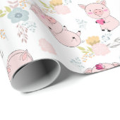Kute Little Pigs Cadeaupapier (Rol Hoek)