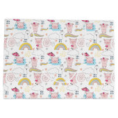 Kute Little Pigs Groot Cadeauzakje (Achterkant)