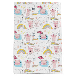 Kute Little Pigs Medium Cadeauzakje