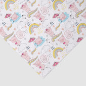 Kute Little Pigs Tissuepapier (Detail)