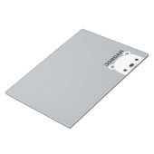 Kute Little Polar Beer met Persoonlijke naam Notitieblok (Schuin)