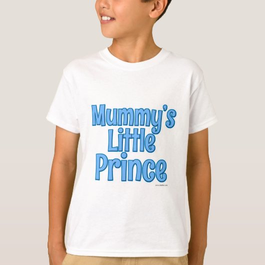 Kute Little Prince Baby Slogan Design T-shirt (Voorkant)
