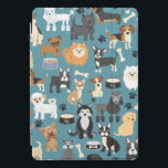 Kute Little Puppy Dog Pet Patroon iPad Pro Cover<br><div class="desc">Kute Little Puppy Dog Pet Pattern iPad Cover.</div>