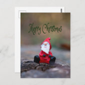 Kute Little Santa Clause Merry Kerstry Briefkaart (Voorkant / Achterkant)